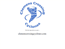 Tablet Screenshot of clemenscrossingcyclones.com